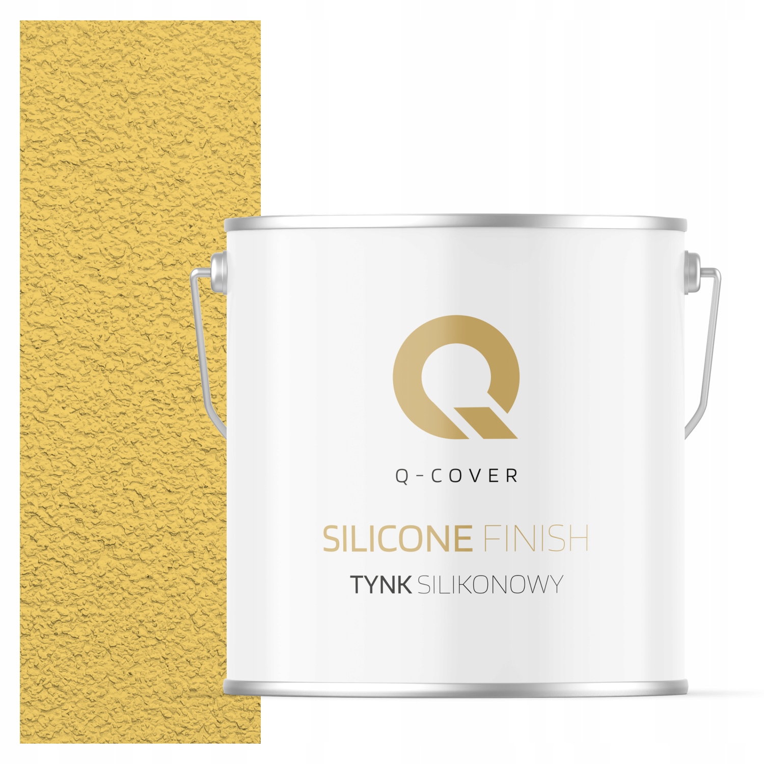 Silikonová Fasádní Omítka Žlutá Citronová F624 7KG Granulace 3.0mm