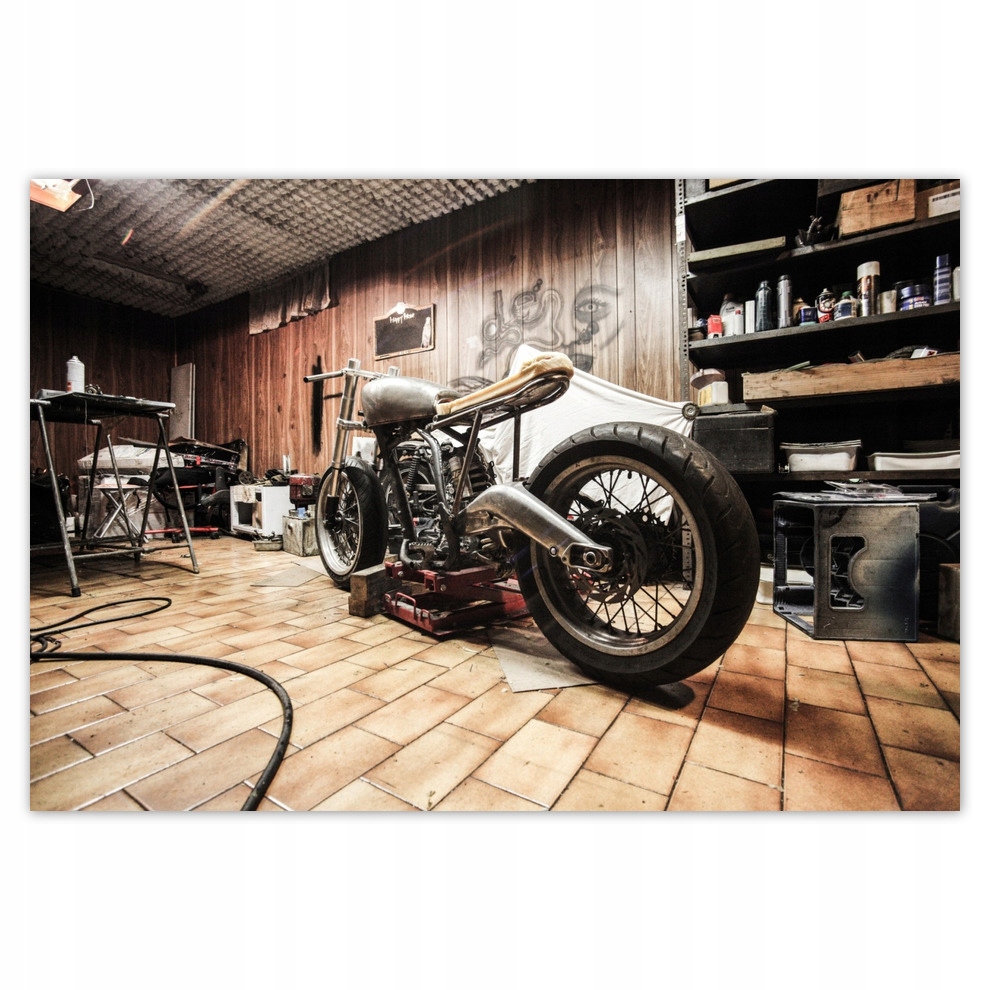 

Fototapety flizelina 104x70 Renowacja motocykla