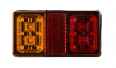 ZESTAW LAMP GOTOWY DO PRZYCZEP LED DIODOWY WTYCZKA 7 PIN PRZEWÓD 7,5 M Producent części Inny