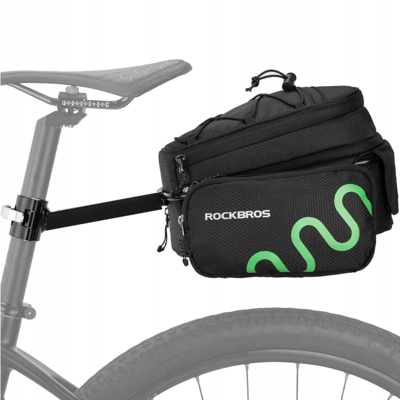 Torba Rowerowa Tylna Pojemna Stelaż Do Sztycy