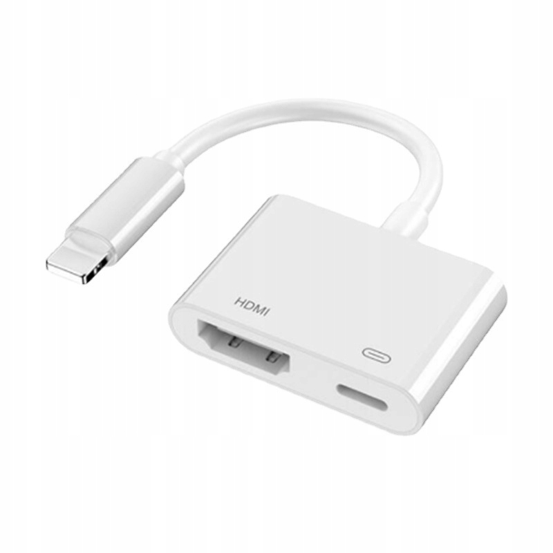 ADAPTER PRZEJŚCIÓWKA LIGHTNING HDMI AV iPad iPhone