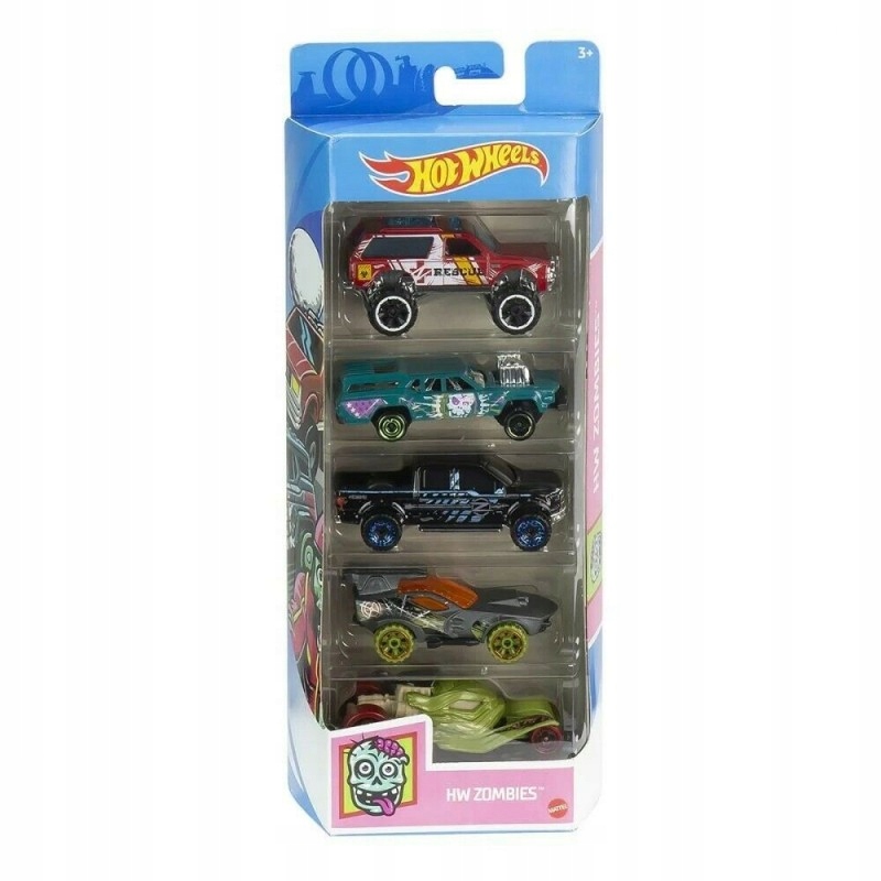 

Hot Wheels Hw Zombies GTN42 Zestaw 5-pak Autek