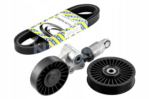 ZESTAW PASKÓW WIELOROWKOWYCH Z ROLKAMI OPEL ASTRA G ZAFIRA A 2.0D Producent części SNR