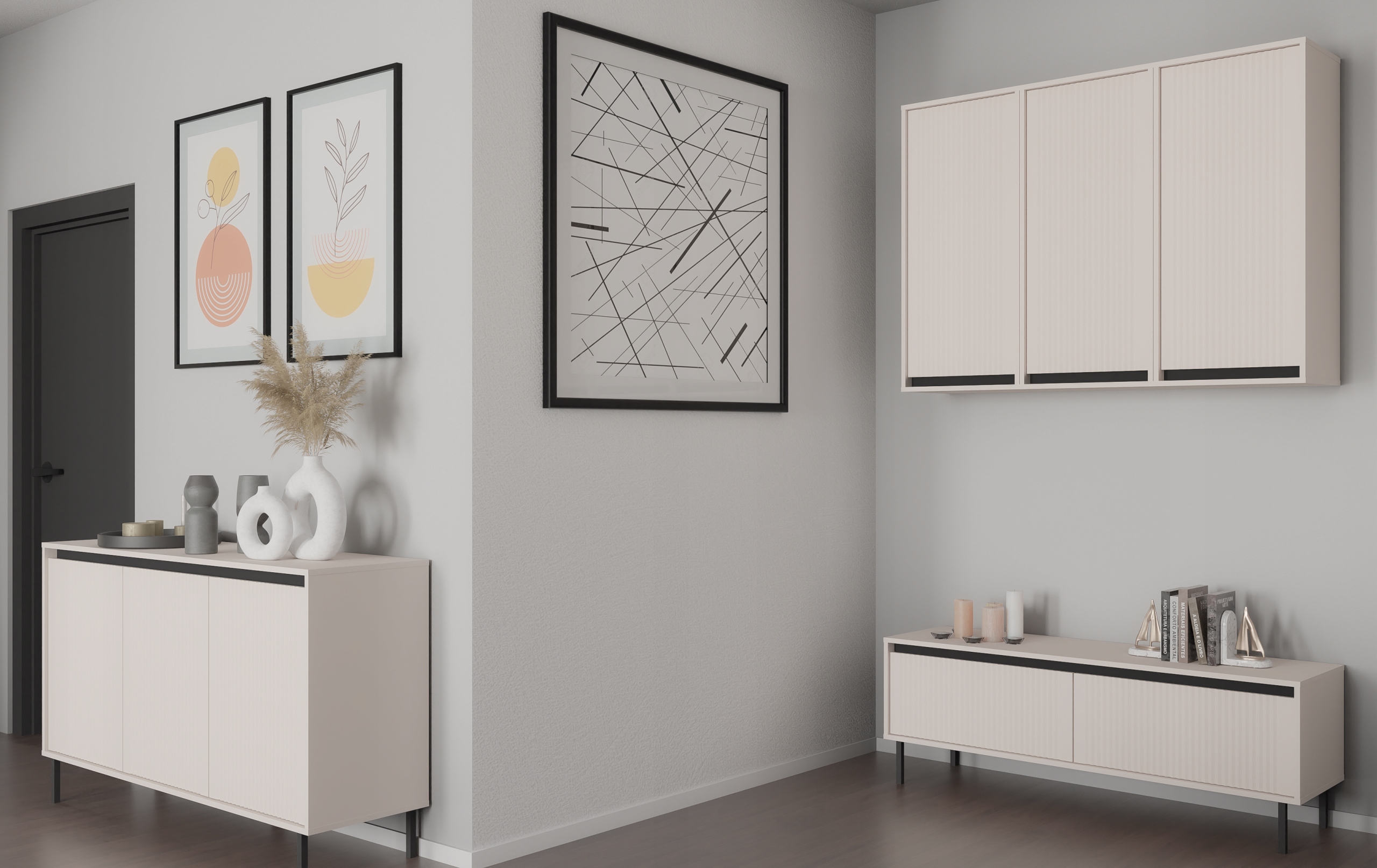 Szafka wisząca 501 1F OSAKA Beż Piaskowy Marka KING-Meble