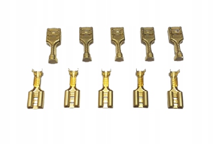 KONEKTOR KOŃCÓWKA PRZEWODU ŻEŃSKA ZESTAW x10 SZT fi 1-2,5mm2