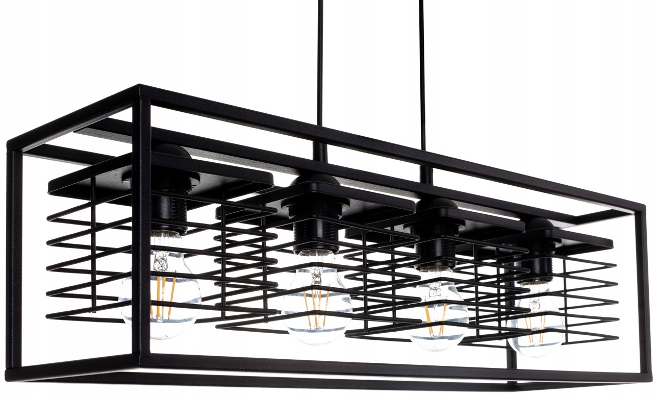

Lampa Sufitowa Plafon Żyrandol Loft Edison Led