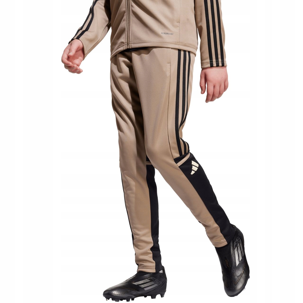 Dětské kalhoty adidas Squadra 25 Training béžové Vel. 164