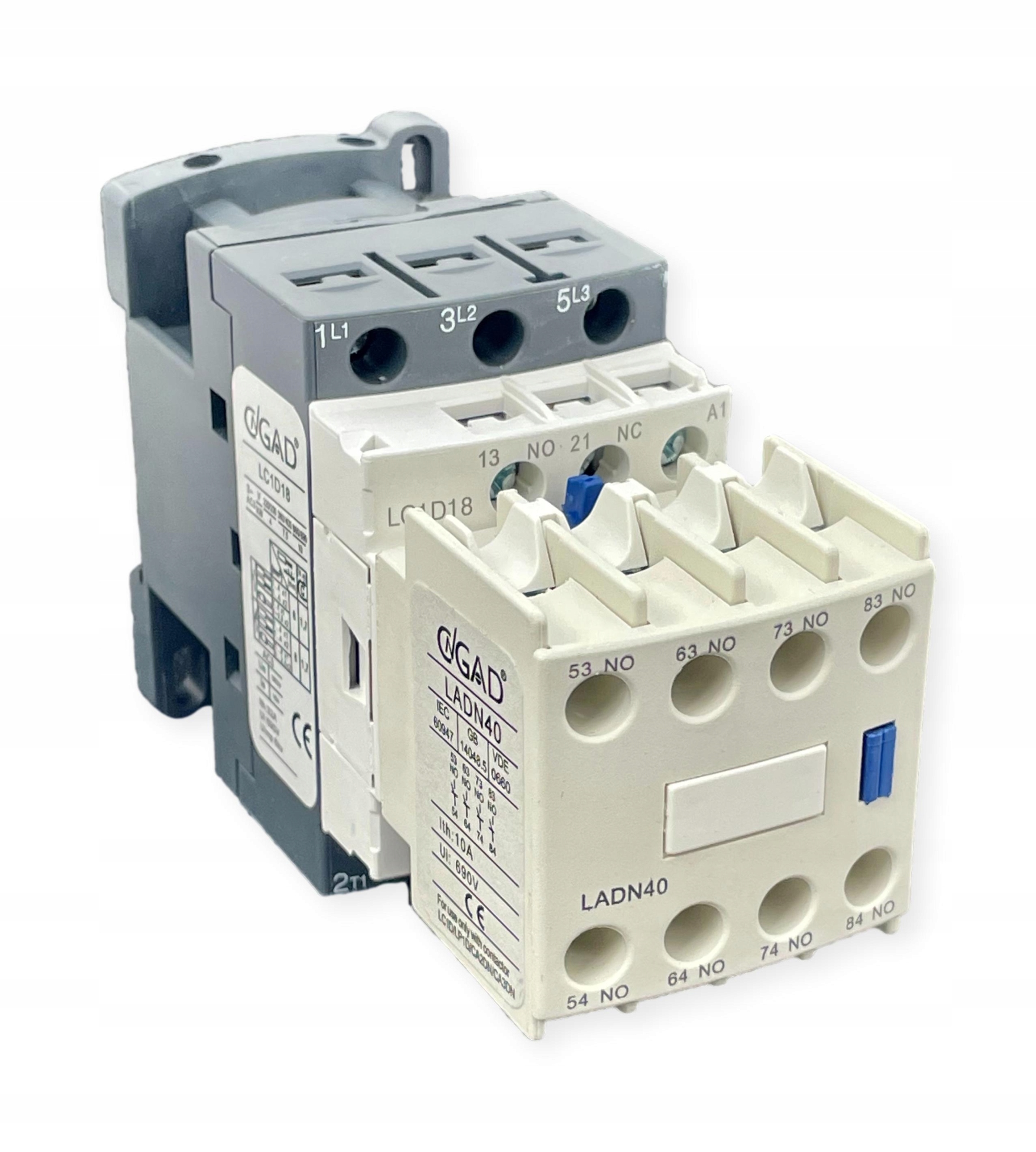 LADN40 Styk pomocniczy przedni 4NO dla LC1 Marka inny