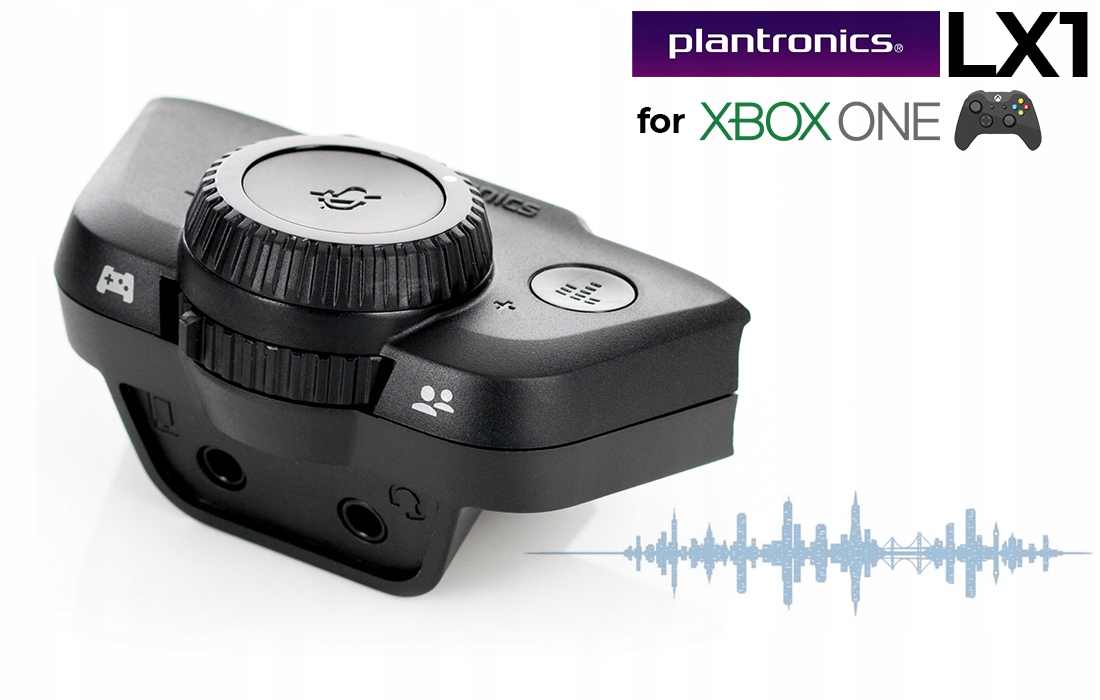 ADAPTER STEREO EQ HEADSET PLANTRONICS LX1 XBOX ONE Kolor czarny