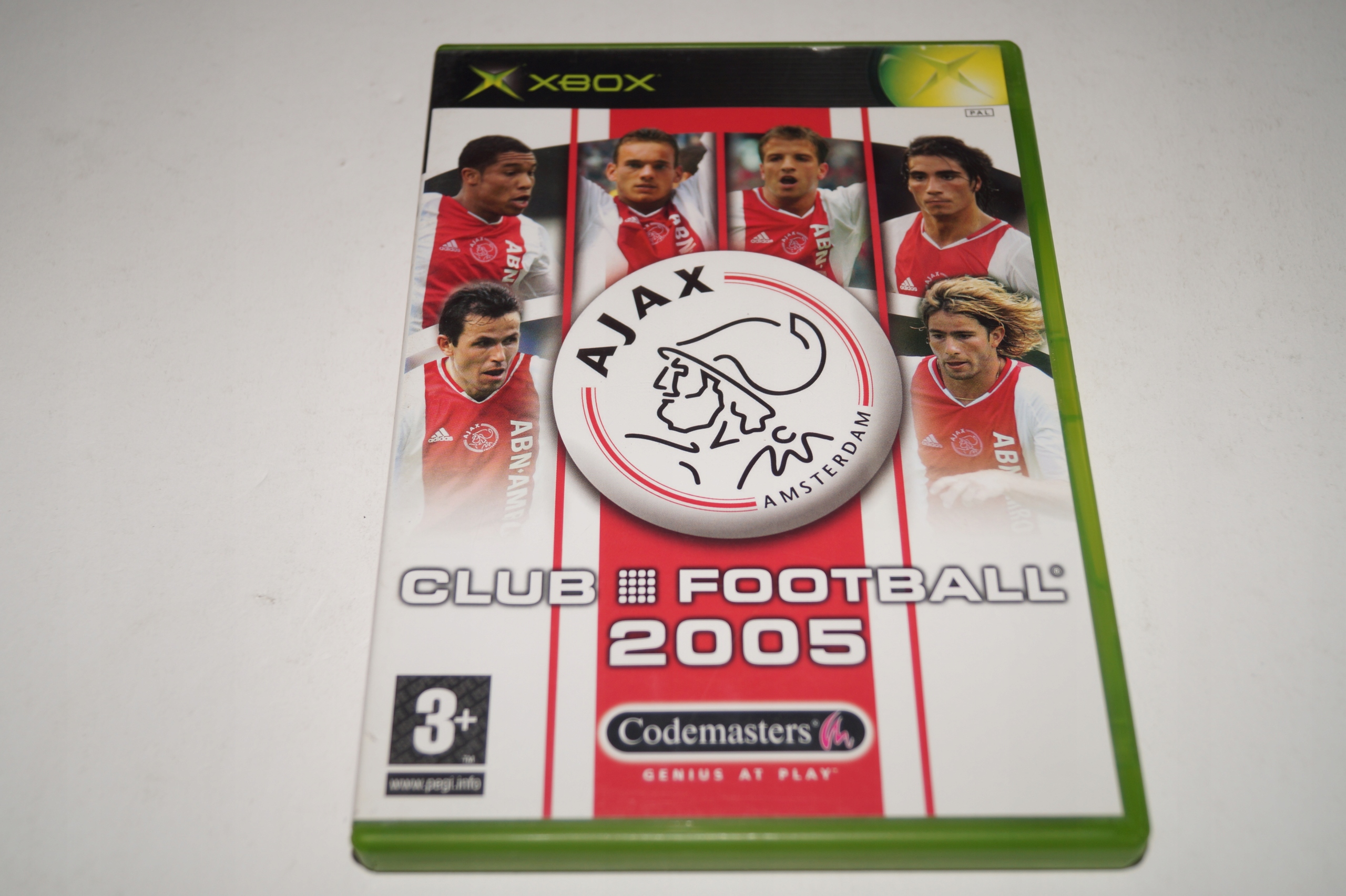 Gra AJAX CLUB FOOTBALL 2005 Microsoft Xbox Platforma Microsoft Xbox
