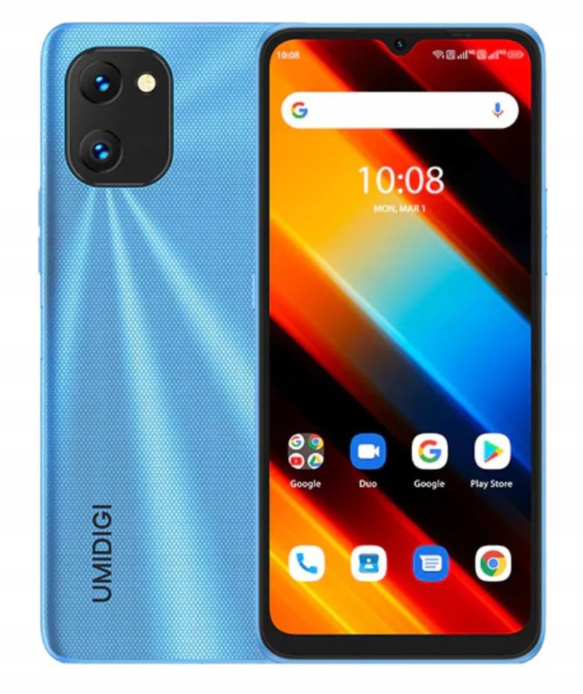 Umidigi Power 7S 4/64GB, 6150 mAh, modrá