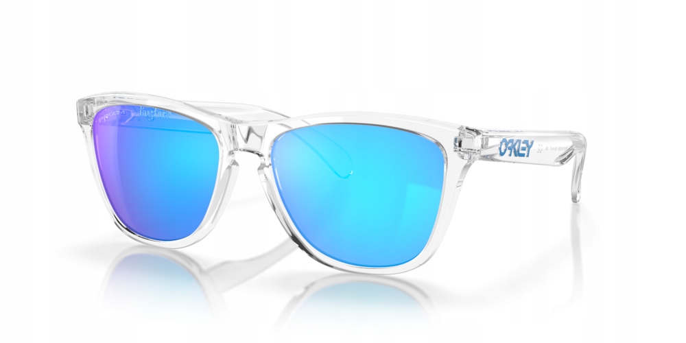 Brýle Oakley Frogskins Crystal Clear Prizm Sapphire 9013D0