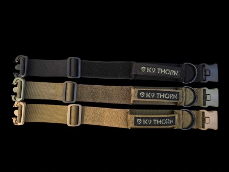 K9 Thorn Obroża Charlie Z Rączką Dla Psa Rozmiar L Oliwkowa