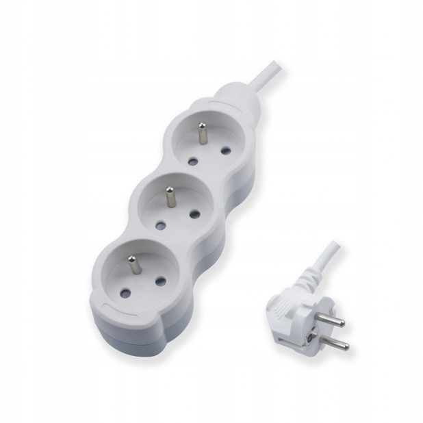 

Przedłużacz 3gniazda z uziemieniem 3x1,5mm² 3m