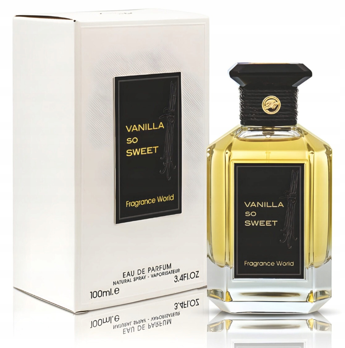Oryginalne Perfumy Arabskie Fragrance World Vanilla So Sweet 100ml+GRATIS!