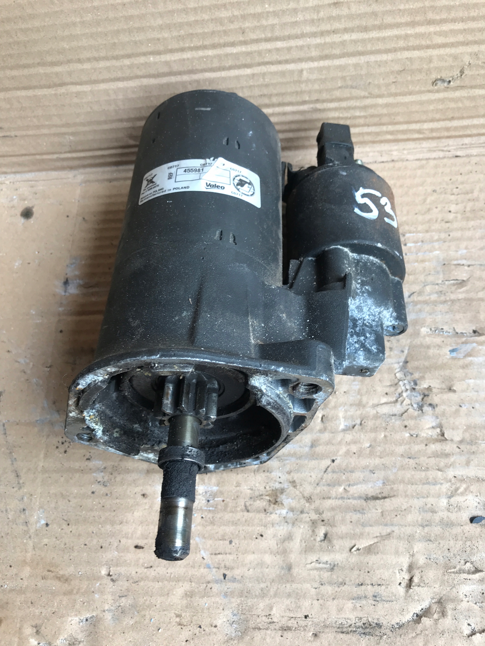 starter VW SKODA AUDI 455981
