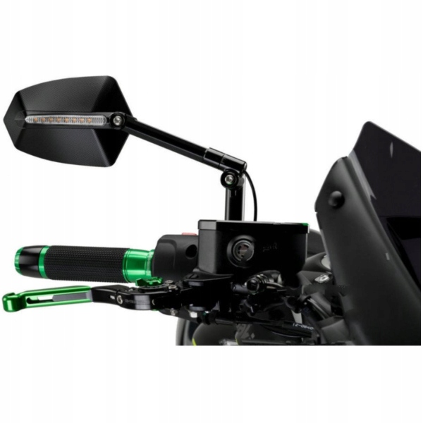 Zrcátko Puig Gti černé pravé