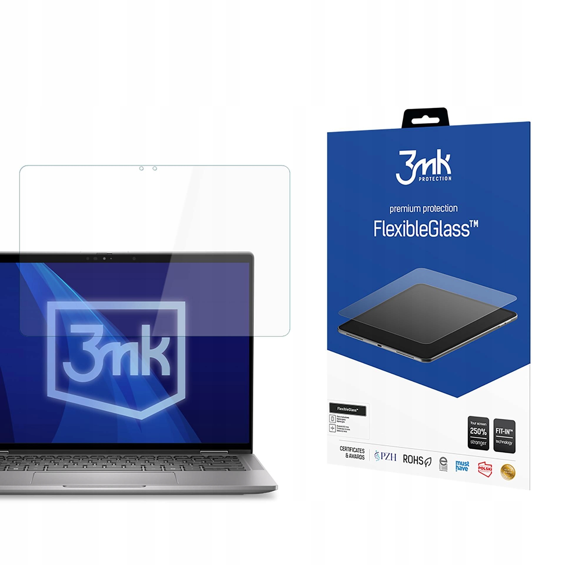 Szkło hybrydowe na ekran do Dell Latitude 7350 3mk FlexibleGlass