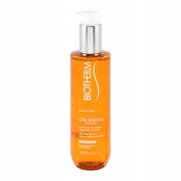 Biotherm Biosource Total Renew Oil – Čisticí Olej Pro Odstranění Make-upu 200 ML