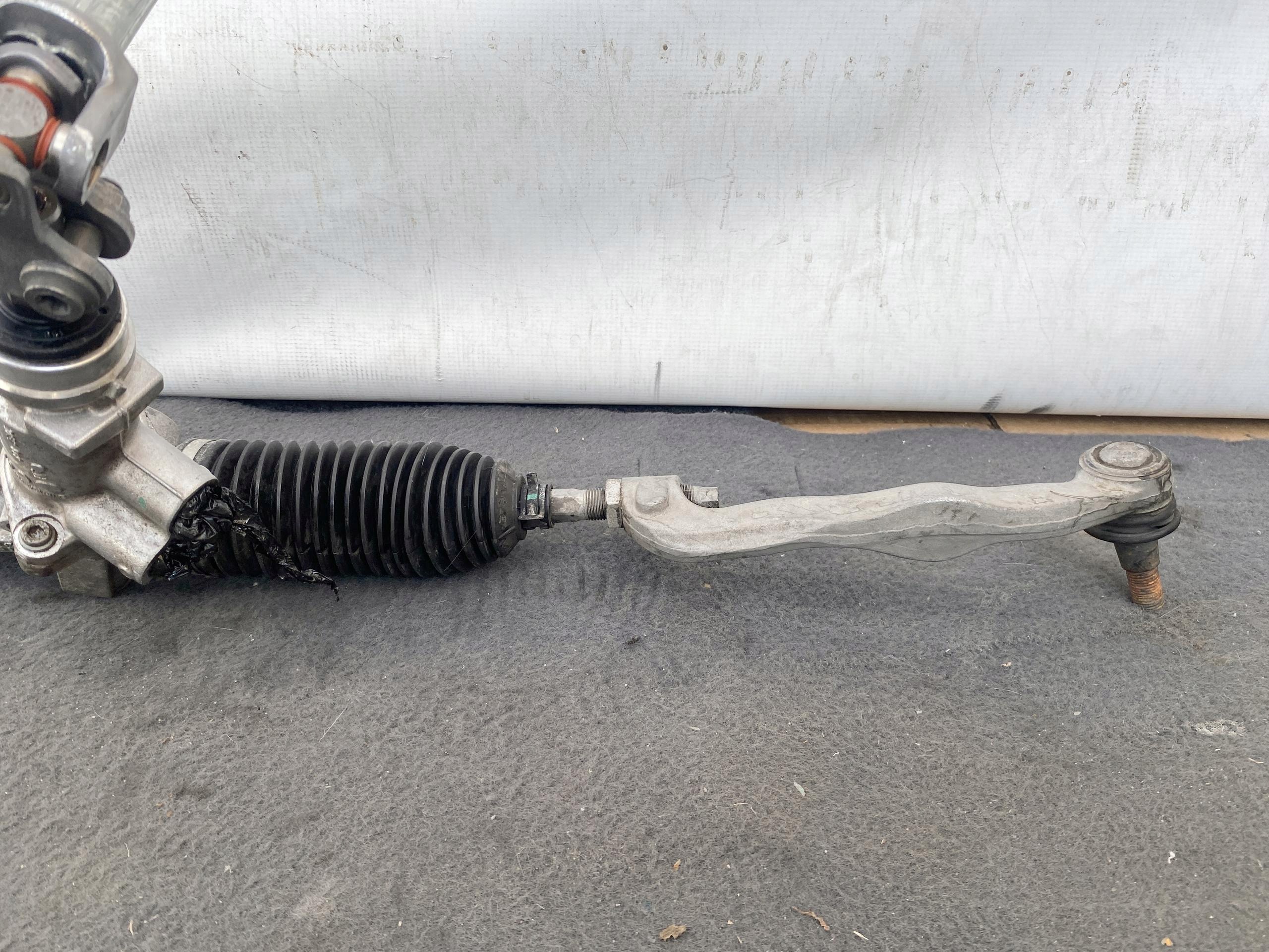 VW TRANSPORTER T5 LIFT 10- control drag rod servo steering DEMONTAZ nice