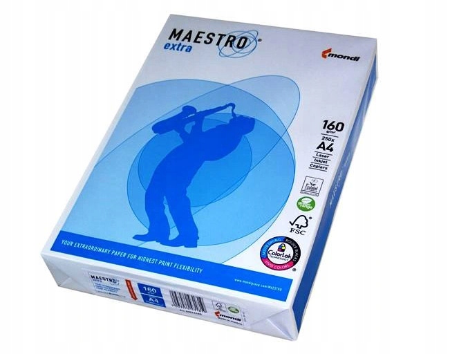 

Papier ksero Mondi Maestro Extra 160g klasa A
