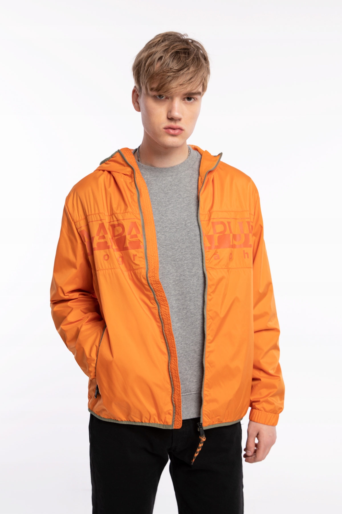 Pánská Přechodová Větrovka S Kapucí P0A4H5NA1Z1 S