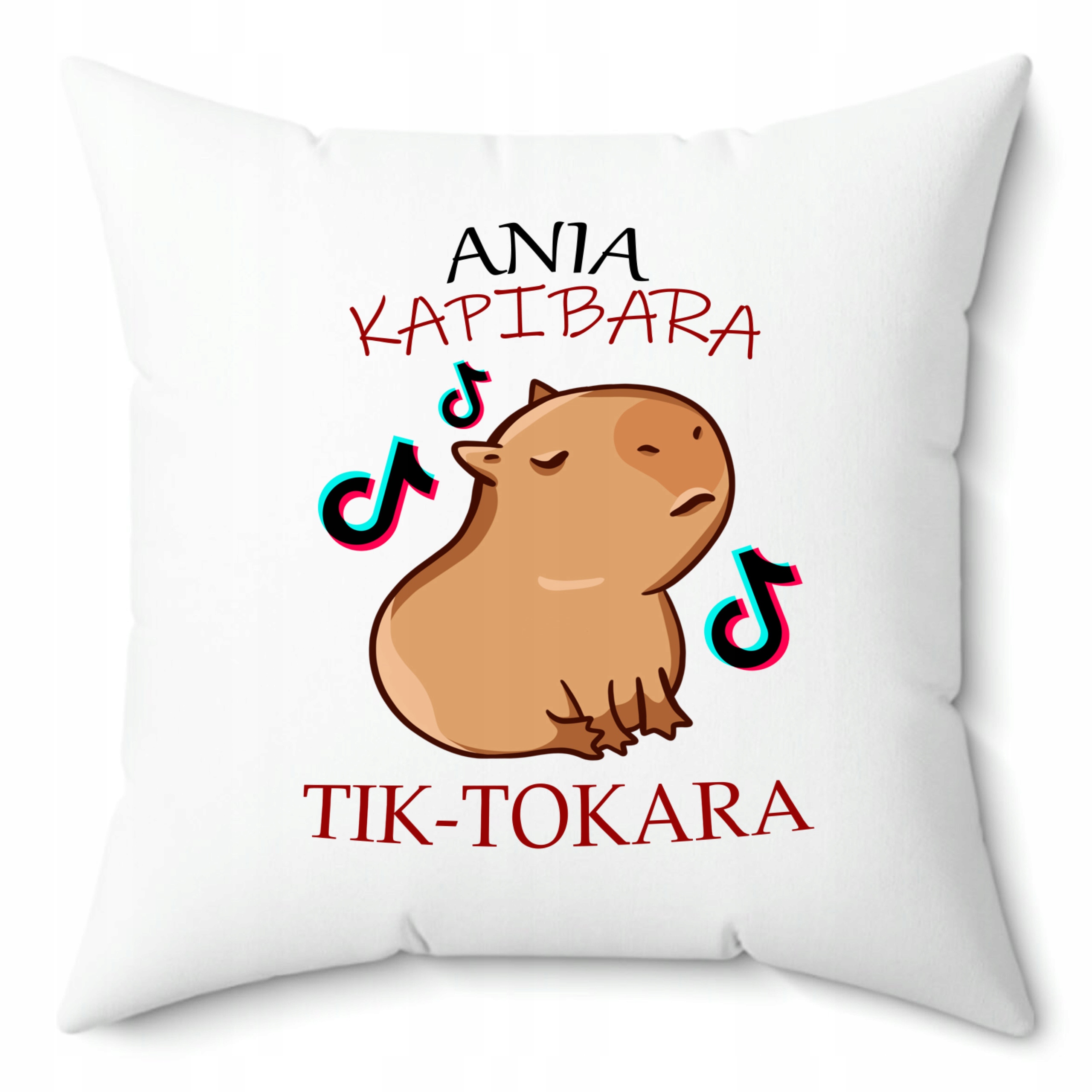 PODUSZKA KAPIBARY DZIEŃ KOBIET KLASOWE + IMIĘ PREZENT