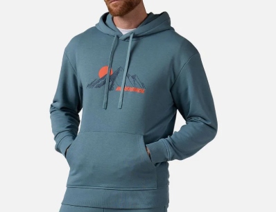 Pánská mikina Rossignol Waterfall H modrá Eu 50