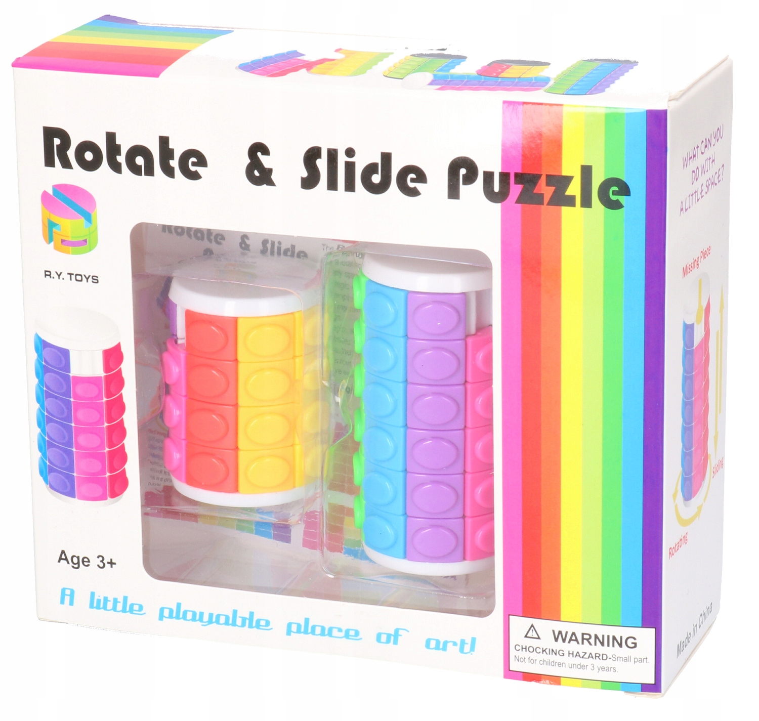 

Układanka logiczna Walec zestaw 2szt 3205