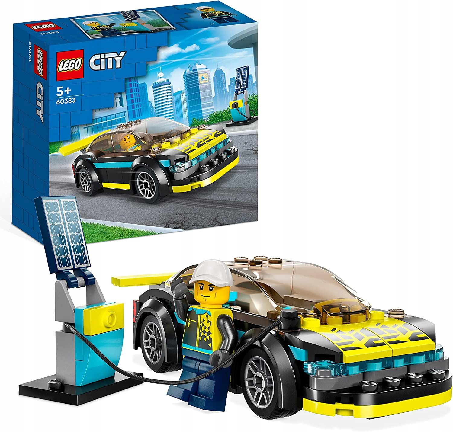 LEGO CITY - ELEKTRYCZNY SAMOCHÓD SPORTOWY (60383)