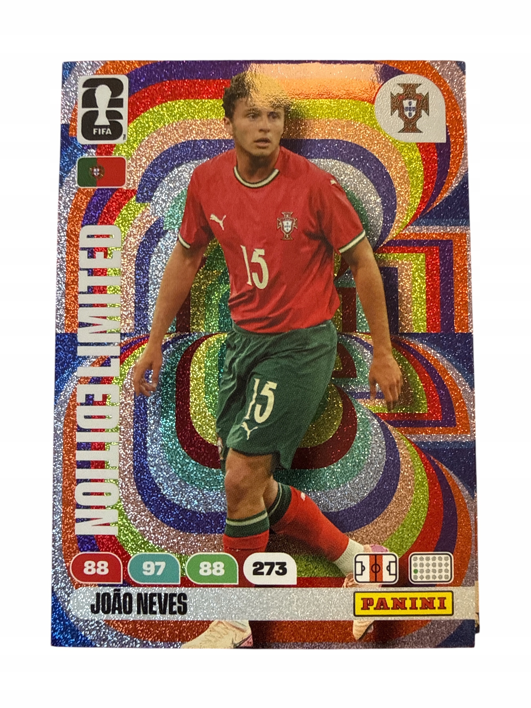 Fifa World Cup America 2026 Panini Limited Neves
