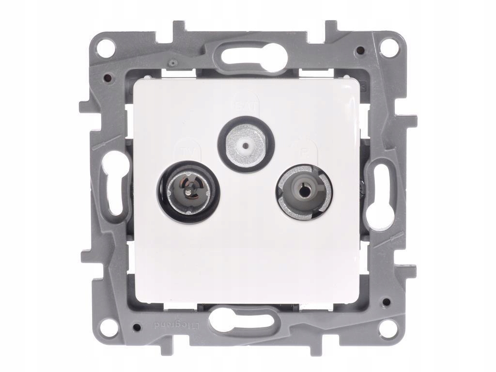 Legrand Niloe bílá – zásuvka Tv-rd-sat (koncová)