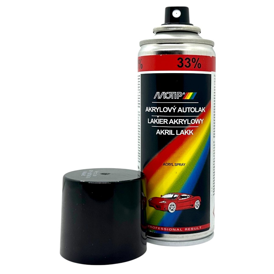 Motip Gotowy Lakier Samochodowy Fiat 601 Czarny Spray 200ML