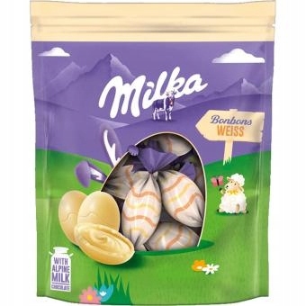 Milka Wielkanoc Jajka Biała Czekolada 90g
