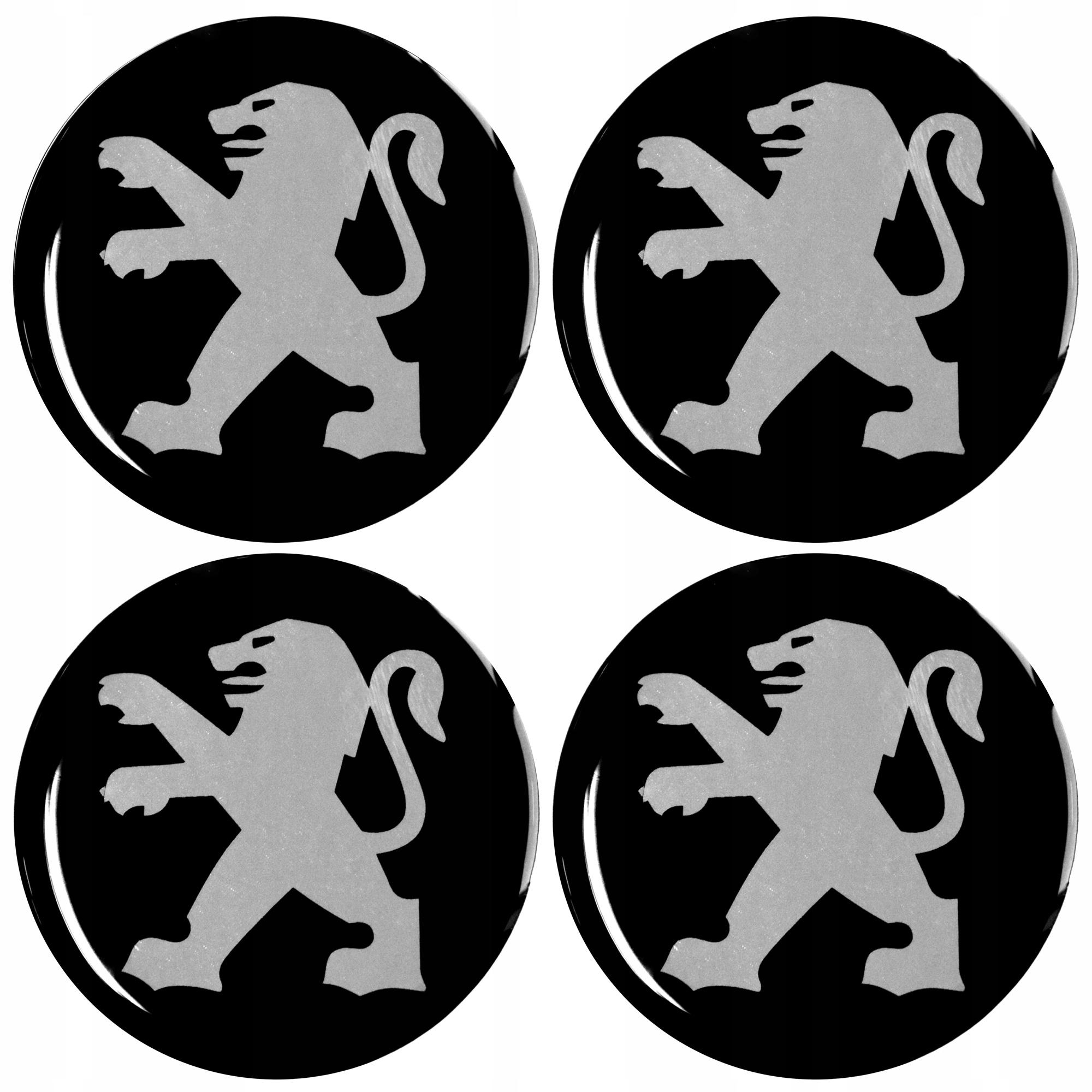 

Emblematy 56 mm na felgi do Peugeot (zamienniki)
