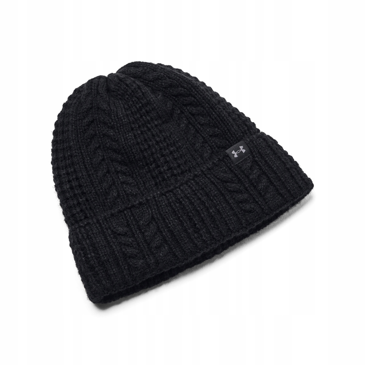 Under Armour Dámská čepice W Halftime Cable Knit Beanie černá