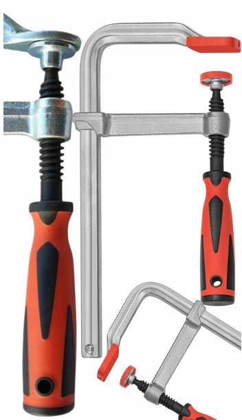 Truhlářská Svorka Šroubová 250X120mm Svorka Typu F Kovaná Maticově