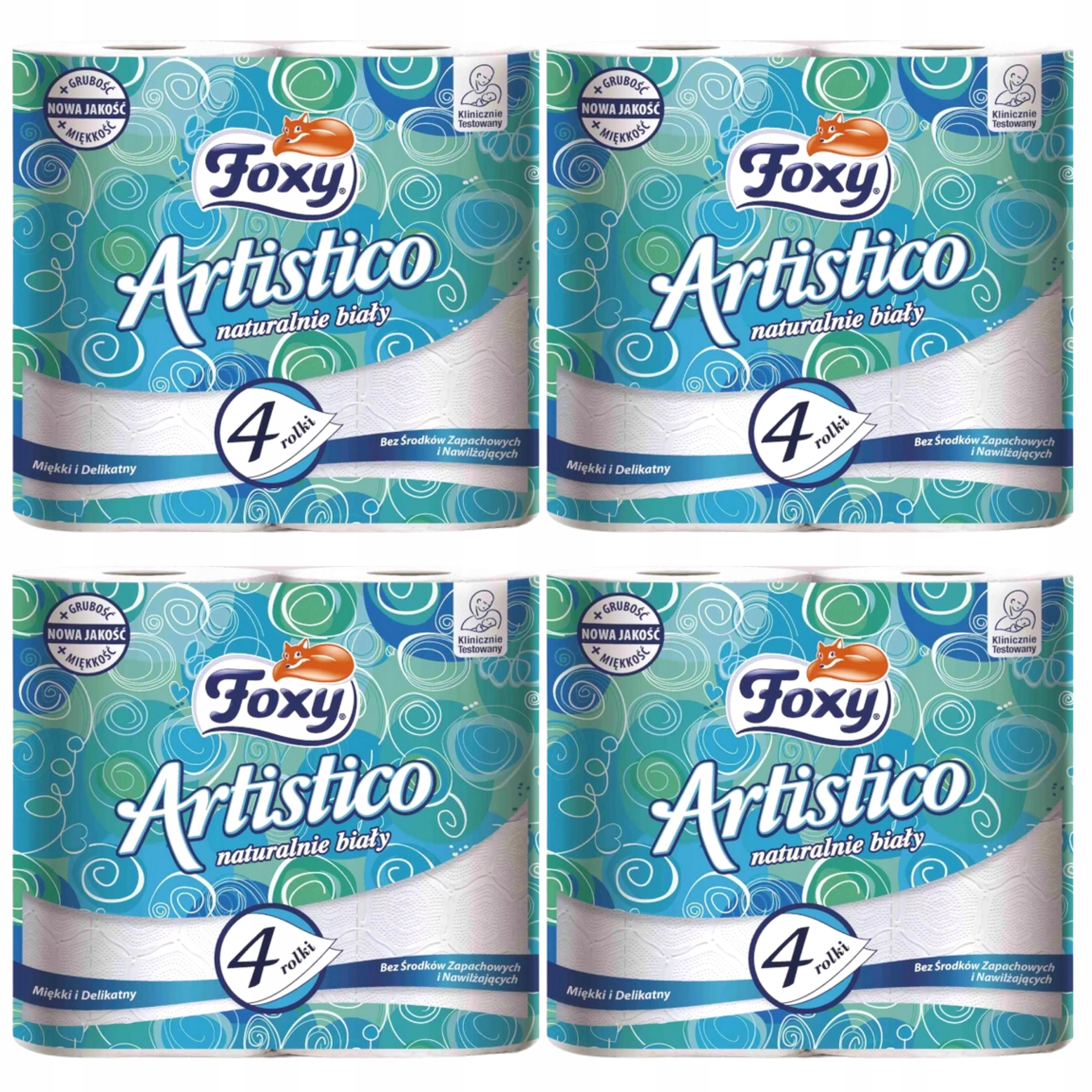 

Foxy Artistico Papier Toaletowy Biały 16 szt.