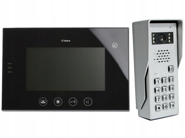 

Wideodomofon Vidos M670B/S50D Kod Pin Szyfr