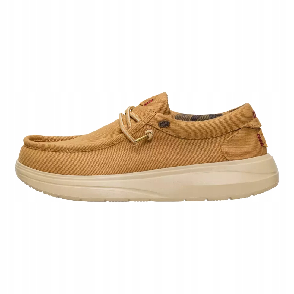 HeyDude Pánské lehké mokasíny Nazouvací boty Wally Comf Worn Twill 47