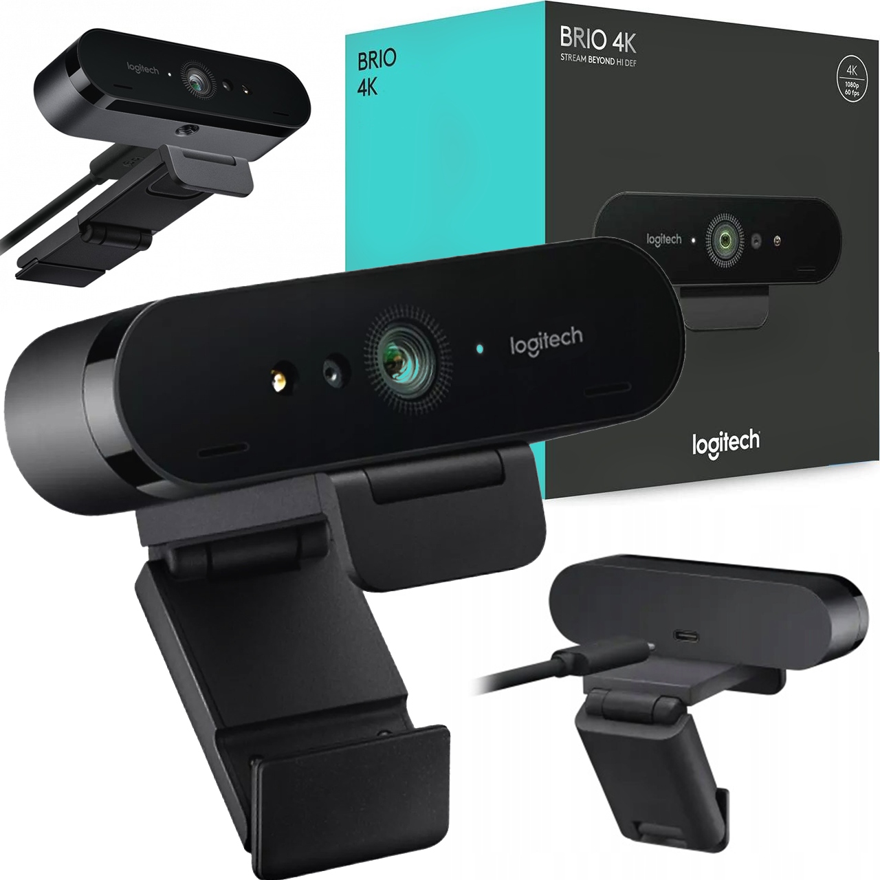 Internetová kamera 4K Kamera Logitech Brio
