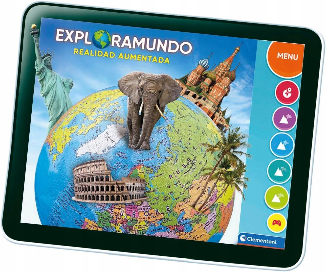 GLOBUS INTERAKTYWNY EDUGLOBUS APLIKACJA CLEMENTONI Płeć chłopcy dziewczynki