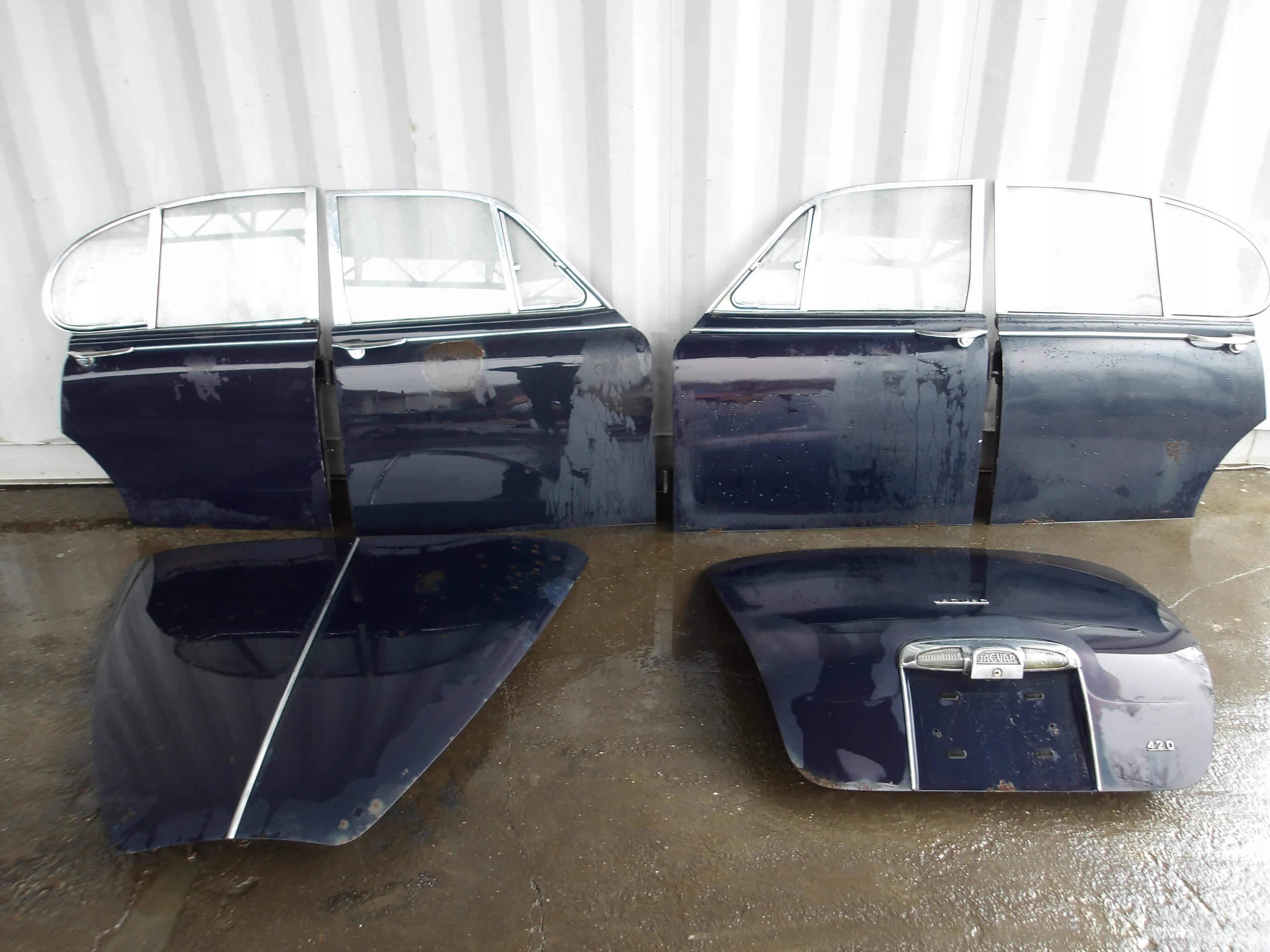JAGUAR 420 door trunk door bonnet windows wheels bodywork