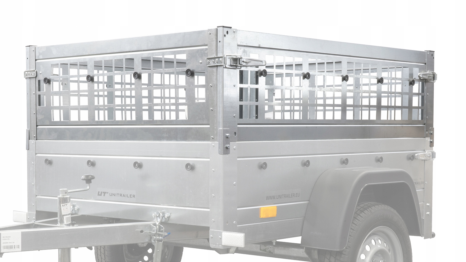 Dodatečné síťové bočnice pro přívěs Unitrailer Garden Trailer 150 Kipp