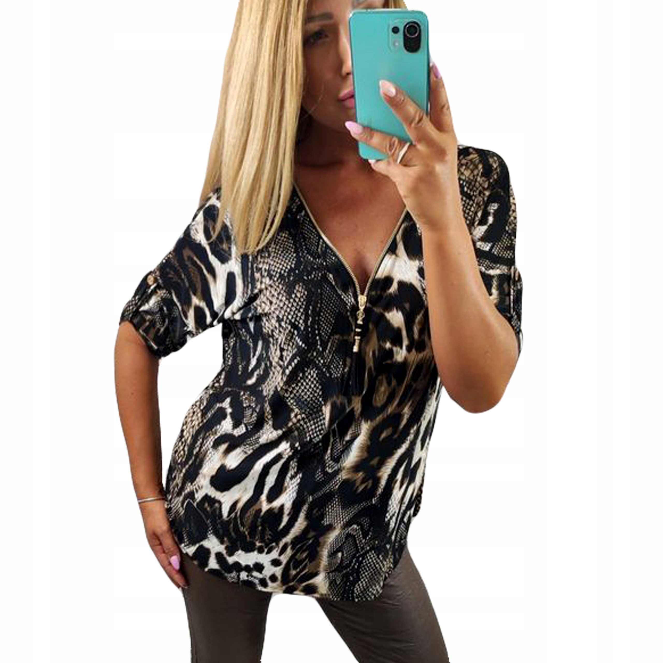 

B718 Bluzka we W Serek r. 54