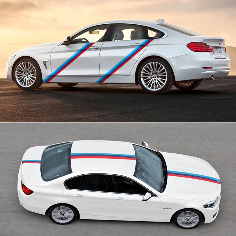 NAKLEJKA TUNINGOWA PASY NA AUTO M PAKIET BMW Producent Inny