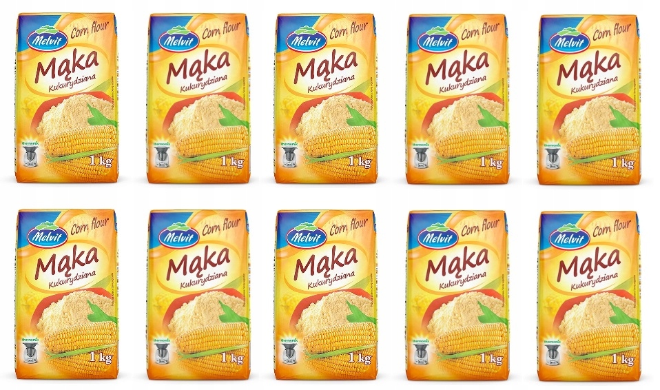 Levně 10 x 1 kg Melvit Kukuřičná mouka Svařovací