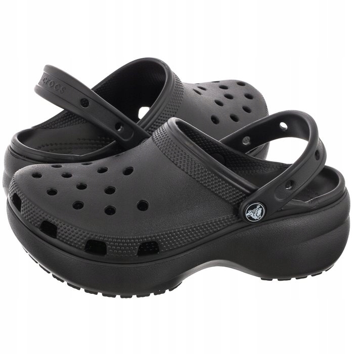 Dámské Nazouváky na platformě Crocs Classic Platform Clog W černé