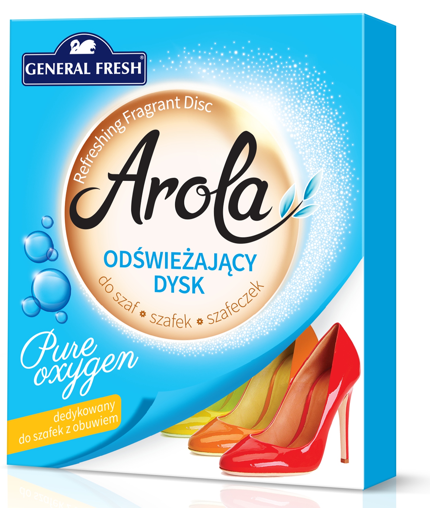 

Arola odświeżacz do szaf z obuwiem Pure Oxygen