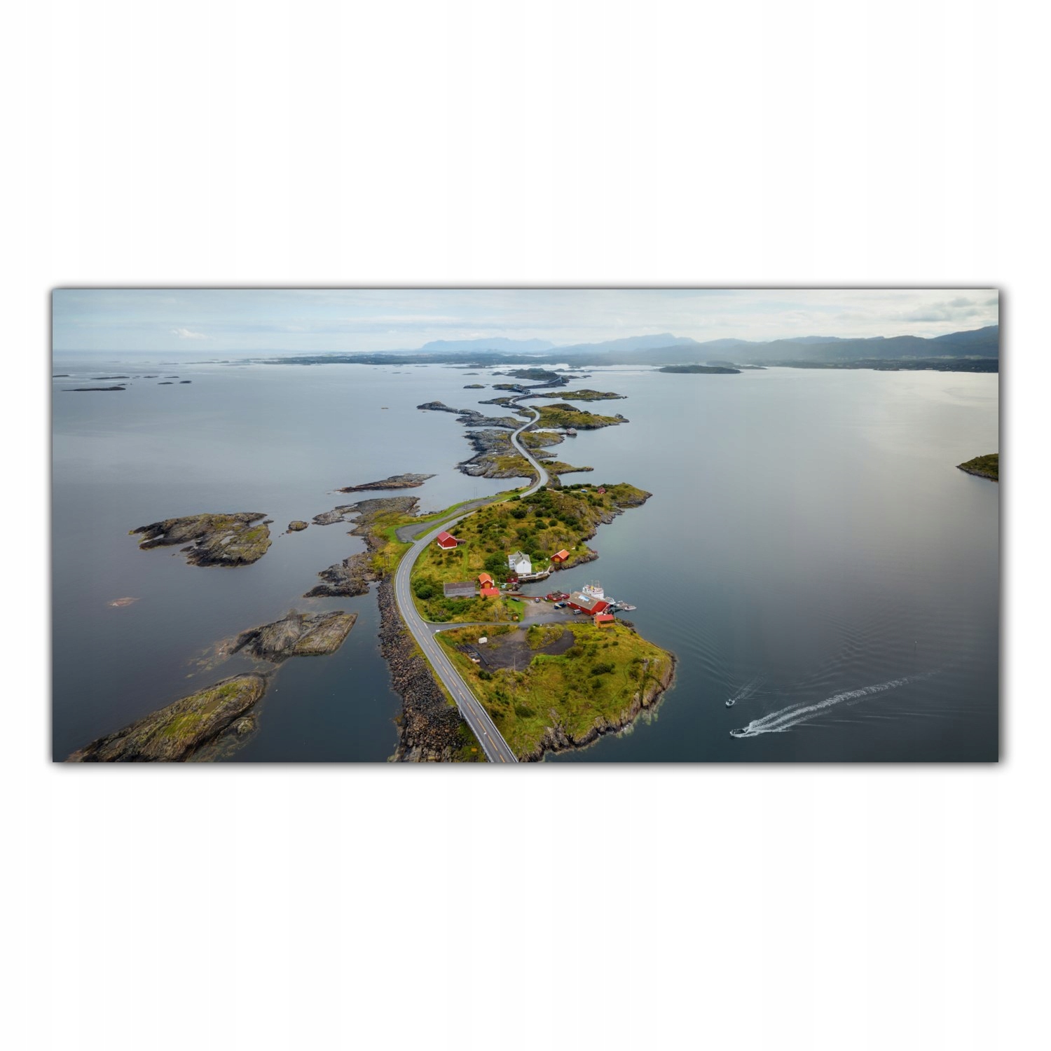 

Obraz na szkle Foto Ocean Droga Norwegia 100x50